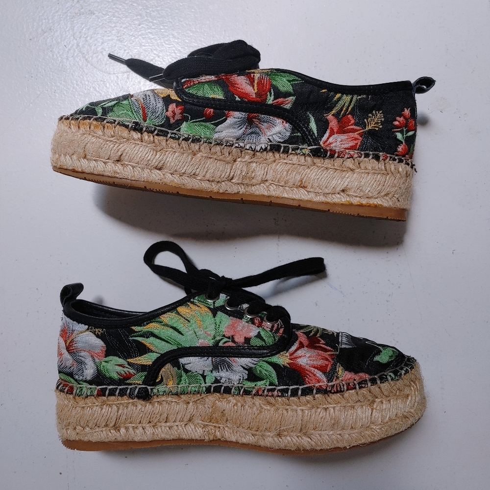 J Slides Nyc Platform Lace Up Espadrilles - image 1